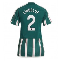 Manchester United Victor Lindelof #2 Bortedrakt Dame 2023-24 Kortermet